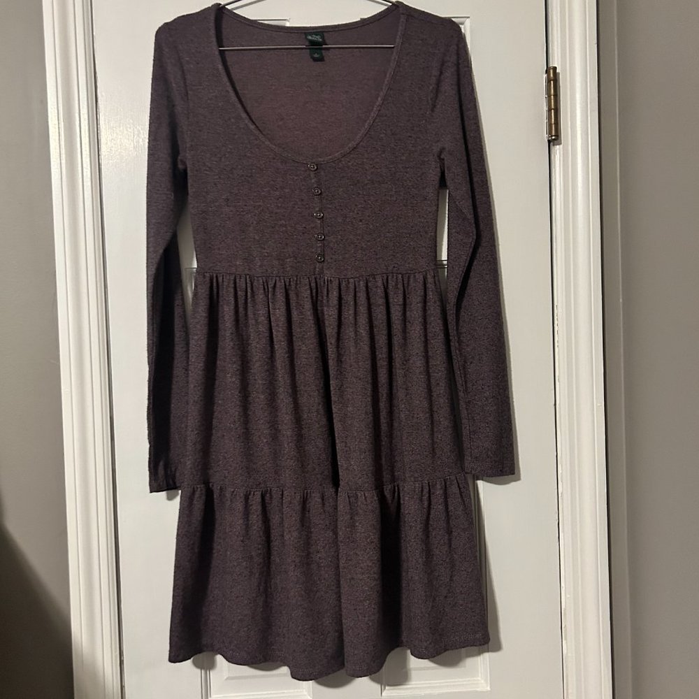 Wild Fable Tiered Heathered Dress Size Small